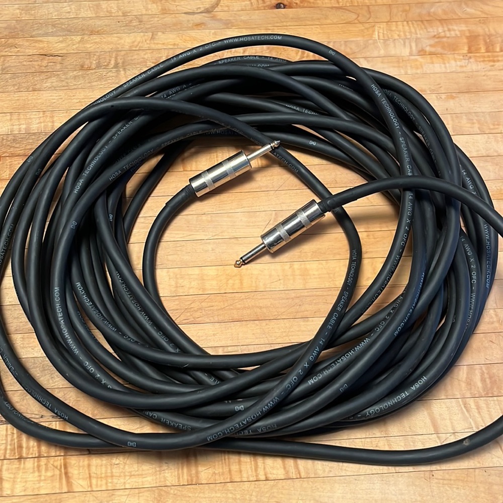 Speaker cable 50’ +